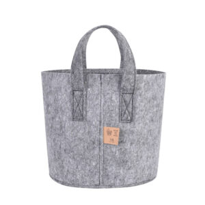 Dirt Bag Grey Stoff Topf (Topf aus 100% recyceltem Stoff) - 12 l
