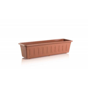 Blumentopf Garten, Länge 60 cm Terrakotta