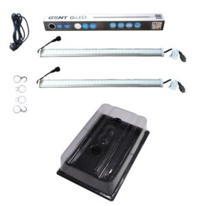 GENT Set Propagator + G-LED 26 W x2 Linkable, 58x37,5x22 cm