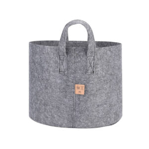 Dirt Bag Grey Stoff Topf (Topf aus 100% recyceltem Stoff) - 39 l