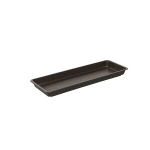 Plastkon Garden Brown planter tray, 80x17x4,5 cm