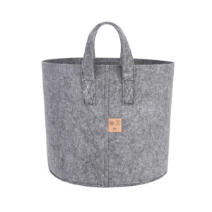 Dirt Bag Grey Stoff Topf (Topf aus 100% recyceltem Stoff) - 30 l