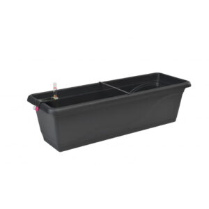 Selbstbewässernder Blumentopf Extra Line SMART, Länge 53 cm Anthrazit