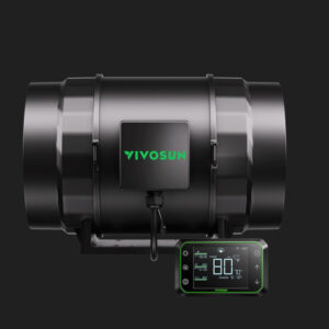 VIVOSUN AeroZesh S8 Intelligenter Inline-Ventilator 200 mm/1410 m3/h